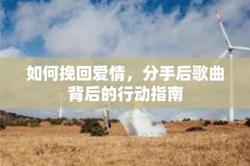 如何挽回爱情，分手后歌曲背后的行动指南