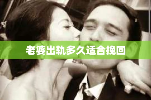 老婆出轨多久适合挽回