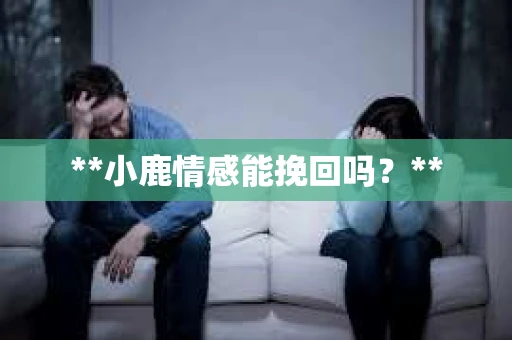 **小鹿情感能挽回吗？**