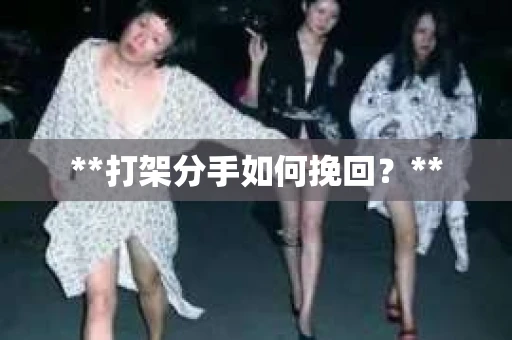 **打架分手如何挽回？**