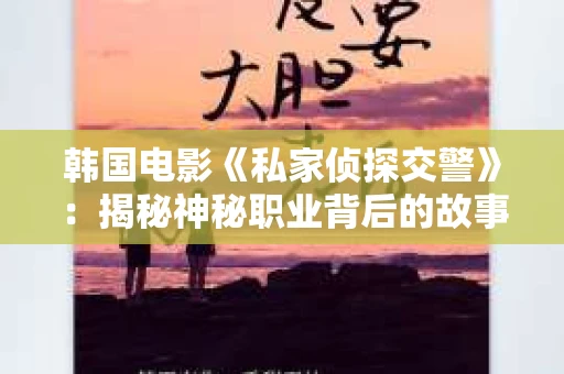 韩国电影《私家侦探交警》：揭秘神秘职业背后的故事