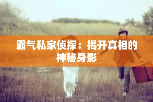 霸气私家侦探：揭开真相的神秘身影