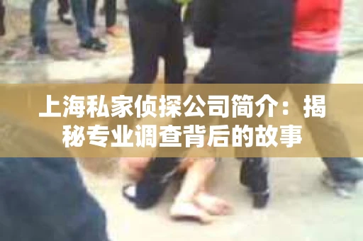 上海私家侦探公司简介：揭秘专业调查背后的故事