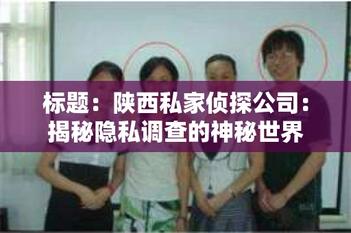 标题：陕西私家侦探公司：揭秘隐私调查的神秘世界