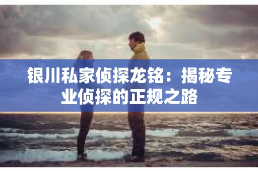 银川私家侦探龙铭：揭秘专业侦探的正规之路