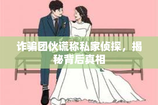 诈骗团伙谎称私家侦探，揭秘背后真相