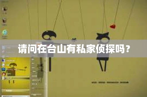 请问在台山有私家侦探吗？