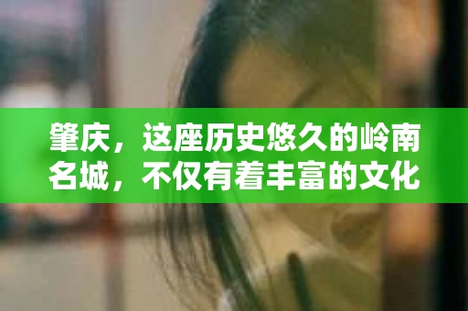 肇庆，这座历史悠久的岭南名城，不仅有着丰富的文化遗产，还有着独特的现代生活节奏。在这个城市里，你是否曾有过需要帮助解决一些棘手问题的时候？或许，你听说过肇庆有私家侦探，那么，他们究竟是怎样的存在呢？