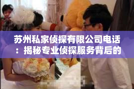 苏州私家侦探有限公司电话：揭秘专业侦探服务背后的故事