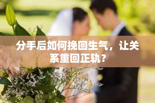分手后如何挽回生气，让关系重回正轨？