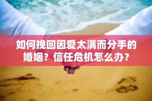 如何挽回因爱太满而分手的婚姻?信任危机怎么办? 如何挽回因爱太满而分手的婚姻?信任危机怎么办?