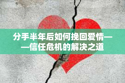 分手半年后如何挽回爱情——信任危机的解决之道