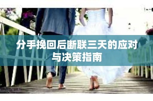 分手挽回后断联三天的应对与决策指南